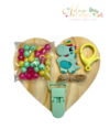 69 - Kit Prendedor de Chupeta Baby Tube Tiffany Nino - (1 Unidade)
