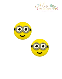 Apliques Emborrachados Minions - 2 unidades