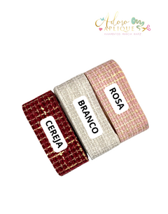 Kit Fita Tweed Lãnzinha Colorida - 2 metros