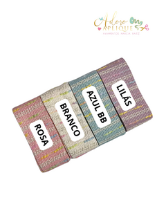 Kit Fita Tweed Lãnzinha Colorida - 1 metro de cada ou 2 metros - comprar online