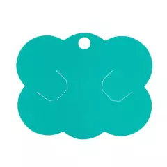 Kit Cartela de Tag Nuvem (7x9cm) - 25 unidades de cada - Adoro Aplique
