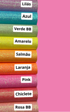 Lonita de Glitter Boreal Colorida (24x67 cm) - 1 Unidade - comprar online