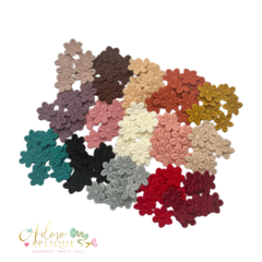 31 Adoro Box - Florzinhas de Tecido Outono (150 Florzinhas) - 1 Unidade na internet