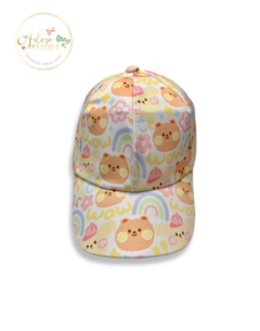 Boné Estampado Infantil - 1 Unidade - Adoro Aplique