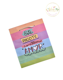 Sacolinha para Embalagem Pink (18*15cm) - 2 UNIDADES na internet
