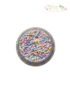Aplique Micro Bolinhas de Isopor Candy Color - 2 Gramas