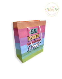 Imagem do Sacolinha para Embalagem Pink (18*15cm) - 2 UNIDADES