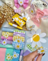 32 Adoro Box - Flores Xadrez - 1 Unidade