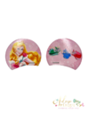 Aplique Acrílico Orelhinhas para Tiara Aurora - 2 unidades (1 de cada lado)