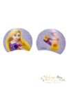 Aplique Acrílico Orelhinhas para Tiara Rapunzel - 2 unidades (1 de cada lado)
