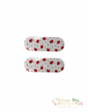 Aplique Acrílico Pastilha para Haia Clip Morango - 2 unidades - comprar online