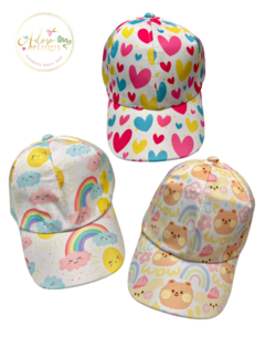 Boné Estampado Infantil - 1 Unidade