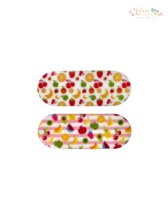 Aplique Acrílico Pastilhas Frutinhas - 2 unidades (1 de cada )