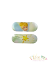 Aplique Acrílico Pastilha Tinker Bell - 2 unidades (1 de cada)