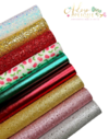 Kit 129 - Lonitas Coleção Natal Cerejinhas (12 x 34cm) - 9 Pedaços