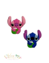 Aplique Emborrachado Stitch ou Angel com Coco - 2 unidades - comprar online