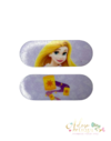 Aplique Acrílico Pastilha Rapunzel - 2 unidades (1 de cada)
