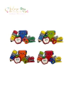 Apliques Emborrachado Objetos Escolar - 2 ou 4 unidades mix