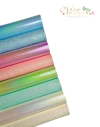 139 Kit Lonitas Candy Courino e Gliiter Boreal (12x33cm) - 8 Pedaços - comprar online