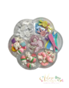 Caixinha da Criatividade com Mini Apliques de Coelho - 1 unidade - comprar online
