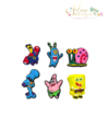 Apliques Emborrachado Bob Esponja - 2 unidades - comprar online