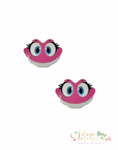 Aplique Acrílico Duplo Fini Dentadurinhas - 2 unidades - comprar online