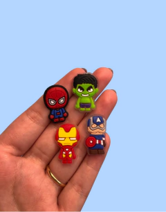 Aplique Emborrachado Super Heróis - 4 unidades mix - comprar online