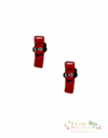 Aplique Acrílico Duplo Fini Tube Vermelho - 2 unidades - comprar online