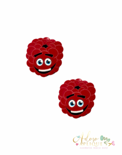 Aplique Acrílico Duplo Fini Amoras - 2 unidades - comprar online