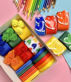 200 Adoro Box Fitas Escolares Coracão - 1 Unidade - comprar online
