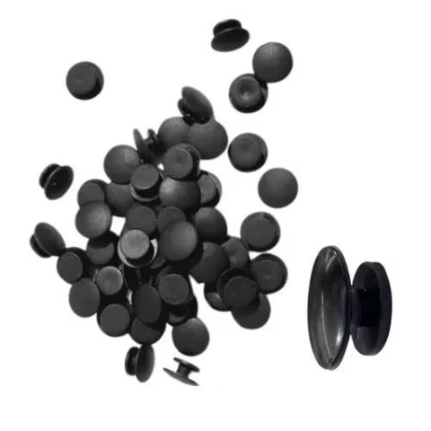 Adaptador de Aplique para Crocs Preto (13mm) - 10 ou 25 unidades - comprar online