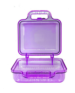 Maletinha de Acrílico Lilás, Transparente ou Rosa - 1 unidade - comprar online