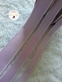 Fita Gorgurão Lisa com Borda Desfiada (38 mm) - 2 metros - Adoro Aplique
