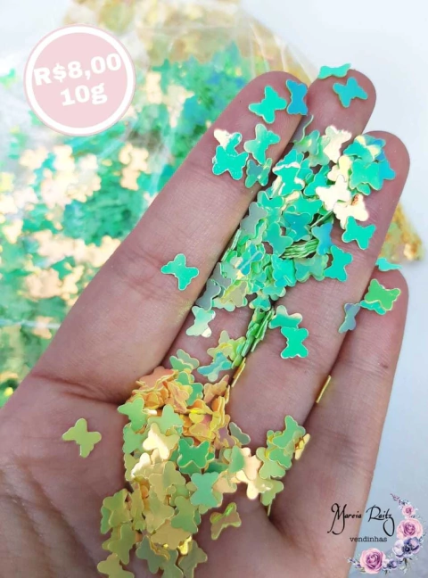 Aplique Micro Lacinho Tiffany - 10 gramas