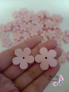 Aplique Florzinha de Pétala - 12 unidades