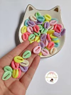 Conta de Búzios Colorido Candy Color - 25 gramas