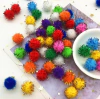 Pompom Cabeludinho Brilhoso - 50 unidades