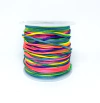Fio de Seda Importado Colorido Neon Mesclado (1mm x 10 m)