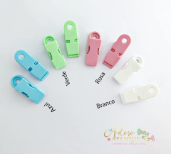 Prendedor de Chupeta Colorido - 4 unidades - comprar online