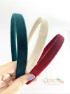 Tiaras Veludo de 1,5 cm - (1 unidade)