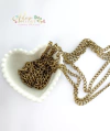Corrente Grume para Bijoux Ouro Velho - (1 metro)