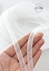 Tubinho de Crinol Branco (6mm, 8mm e 10mm) - (1 metro)