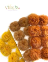 Meio Pompom Pelinho Base Reta (4,5 cm) - 1 unidade (cópia)