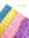 Meio Pompom Pelinho Comprido Base Reta Candy Color - 1 unidade