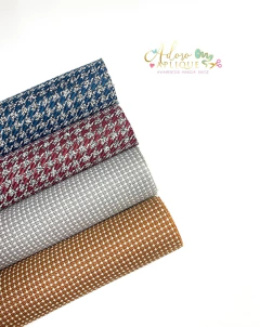Lonita Tecido Linho Estampado Xadrez - (24x67 cm) - comprar online