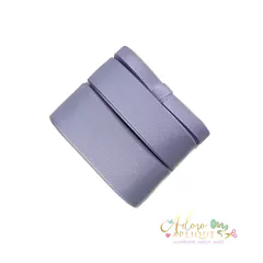 Fita de Gorgurão Yama Lilac Mist Cor 420 (38, 22 e 10 mm) - 5 metros