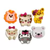 Kit Apliques Emborrachados Bichinhos - 6 unidades (1 de cada)