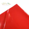 Papel de Seda Dupla Face Poli Mate e Vinil Vermelho (24cm x 34cm) - 10 Folhas