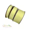 Fita Pespontada Sinimbu Amarelo BB (10 mm - 22mm - 38mm) - (10 metros) ou (Kit com 2 metros de cada)