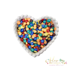 Aplique Micro M&M Coloridos Emborrachado - 15 gramas